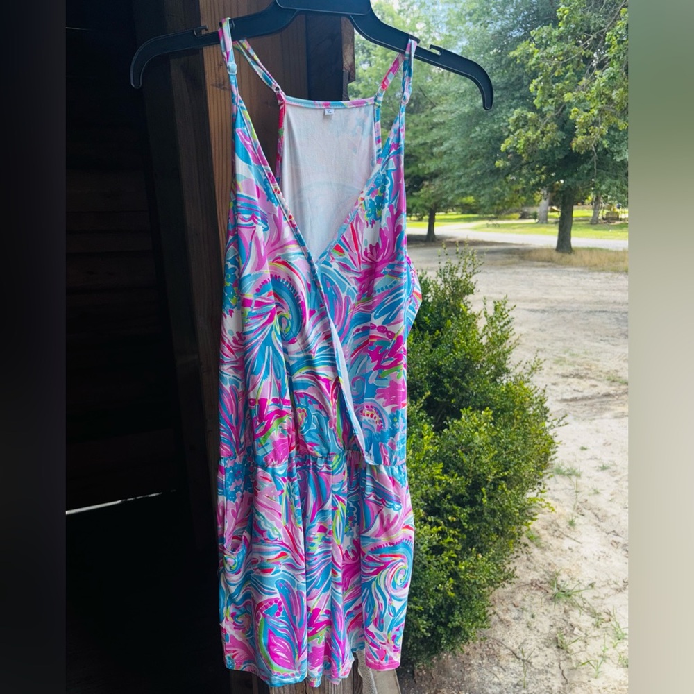 Vibrant Multicolor Sleeveless romper